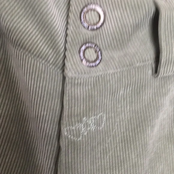 Cold As Ice Moss Green Brushed Corduroy Ski and  Snowboard Pants - Picture 8 of 10